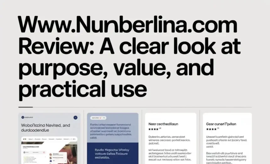 WWW.NUMBERLINA.COM Review